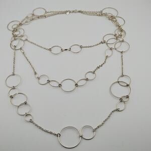 Premier Mixed Style 3-Strand Chain Statement Necklace Going Out Party Cocktail